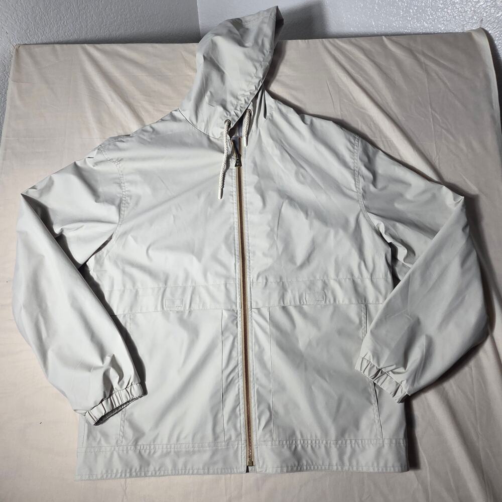 Weatherproof Vintage Hooded Rain Slicker Jacket XL